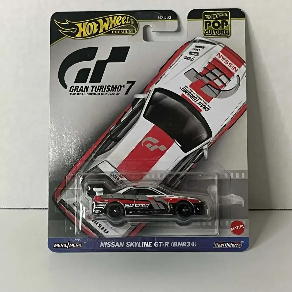 Hot Wheels Premium Pop Culture Gran Turismo 7 Nissan Skyline GT-R (BNR34)